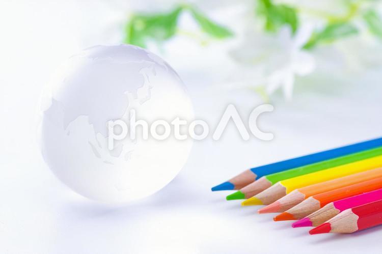 Earth and rainbow pencil, arco-íris-colorido, arco-íris, arco-íris, JPG