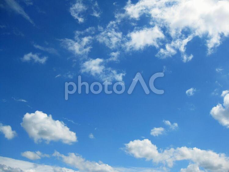 Céu azul e nuvens, céu azul, céu azul, vazio, JPG